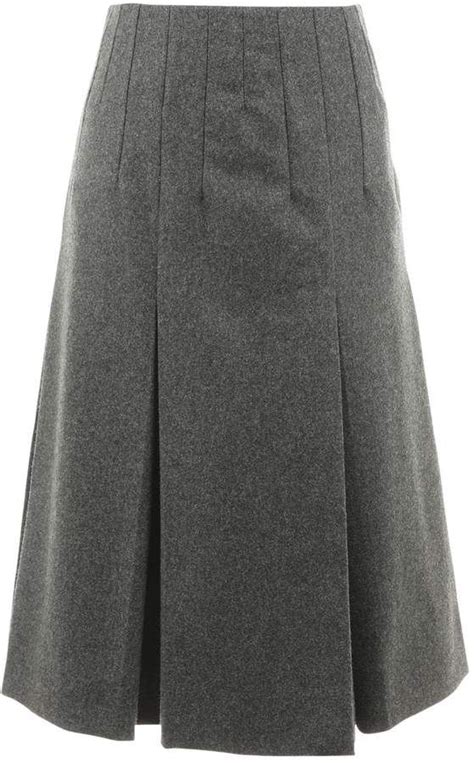 ladies celine wool skirt size 44|Wool mid.